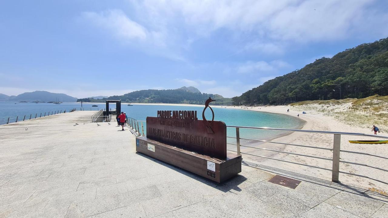 Casa Campelo - Apto Playa De Rodeira Cangas, Garaje Y Wifi Gratis Екстер'єр фото
